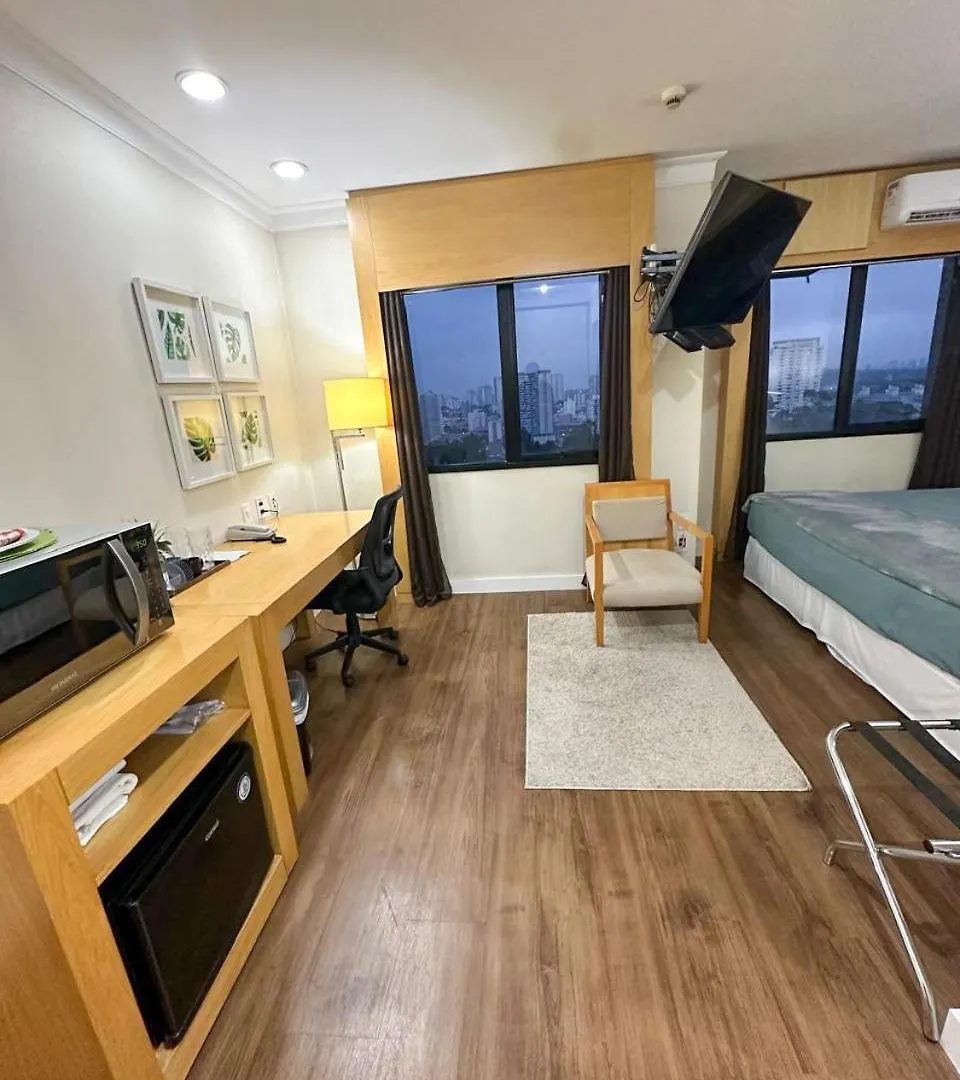 Flat Com Conforto E Requinte Em Frente Aeroporto - H1001 Sao Paulo 0*,  Brazil