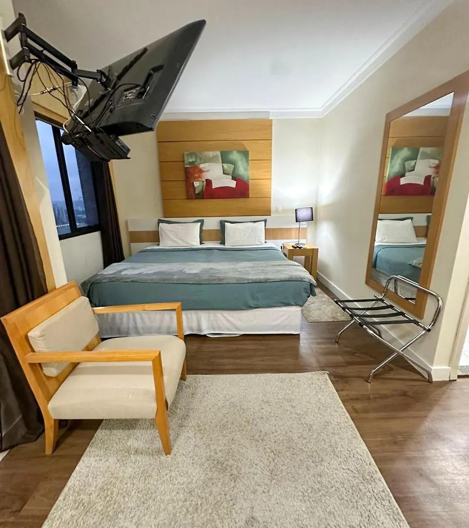 Flat Com Conforto E Requinte Em Frente Aeroporto - H1001 Sao Paulo Apartment